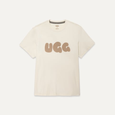 UGG オールジェンダー バブル ロゴ Tシャツ UGG® 公式【 バブル ロゴ ティー|Bubble Logo Tee| 1168480